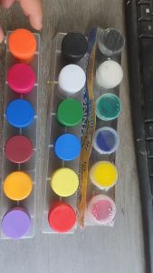 LILY&ADORA 6 Pcs and 12 Pcs Poster Paint for Kids School & Painting Supplies Equipment Art Painting