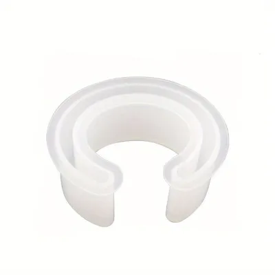 1PC Khuôn Làm Vòng Tay Bằng Nhựa Resin Tự Làm Bằng Silicon Khuôn Đổ Keo Epoxy Làm Đồ Trang Sức Thủ Công Sáng Tạo