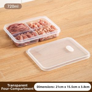 GUOQI | Six-section Meat Freezer Storage Box