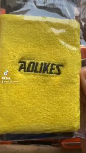 Chặn mồ hôi tay Băng Cổ Tay chơi Thể Thao AOLIKES Phù Hợp Chơi Bóng Rổ Cầu Lông Tennis Pickleball loại 8x11cm