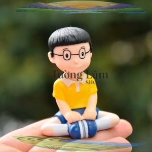 Bộ 6 Mô Hình Doraemon và Nobita Mini Trang Trí - Nhựa PVC Cao Cấp (5-5.5cm) - Có hộp mù