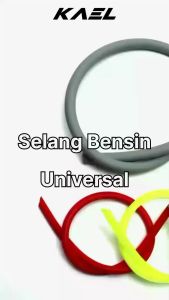 Selang Bensin Standar-Tebal-Variasi Warna 60 48 46 cm Motor Universal Bebek-Matic-Sport Hitam-Abu-Ungu-Merah-Kuning-Hijau-Pink-Orange-Biru Slang BBM Minyak-Bengsin Honda-Yamaha-Suzuki-Kawasaki-dll
