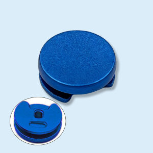 1PC Metal Analog Thumb Stick Joystick Rocker Cap Replacement For 2DS 3DS 3DSXL New3DS New3DSXL - Circle Pad Button GripCover
