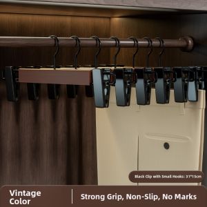 TIANBIAO | Store Special Strong Non-marking Wooden Trousers Hanger