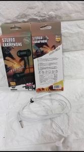 Headset + MIC D-21 pack dus Handsfree music univelsal earphone D21
