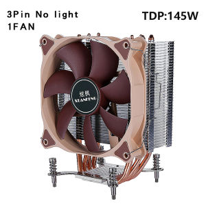 XUANFENG Cpu Fan Cooler 4/6 Heat Pipe x79 x99 Processor 120mm 4pin/PWM Air-cooled Compatible LGA2011 2066 E5 115x 1200 1700 18xx