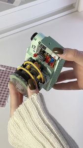 Zhe Gao 662045-46 Vintage Camera DSLR Decoration Building Block Brick Gift Present 复古照相机 *Ready Stock*