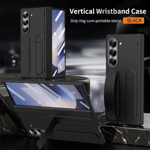 LS | Hinge Protection For Samsung Galaxy Z Fold 8 Ultra Wide Z Fold 7 6 5 4 3 Case S Pen Screen Protector Wristband Invisible Bracket