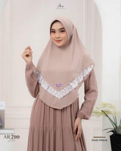Arrafi AR 799 Jilbab hijab kerudung bergo krudung wanita dewasa jersey instan variasi renda tile best seller terbaru terlaris kekinian murah viral 2023 adem murah promo daily ootd cantik pet antem bahan stella cantik bayar di tempat COD gratis ongkir