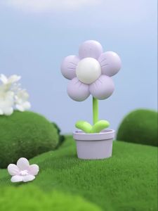 Penghantaran dari China [2025] Lampu Malam Bunga  Asrama Pelajar Hiasan  Tepi Katil Comel Hiasan Kreatif Suasana Tidur Lampu Meja Kecil 1206—— Hantar Stok Sulit
