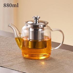Bình Trà Pha Lọc Nước Trà Chống Nóng Bằng Kính