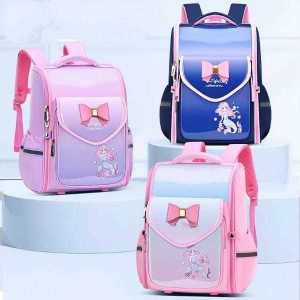 Miatamia Tas Sekolah SD Anak Perempuan Import / Tas Anti Air / Tas Sekolah Impor / Tas Ransel Anak Perempuan Impor TA028