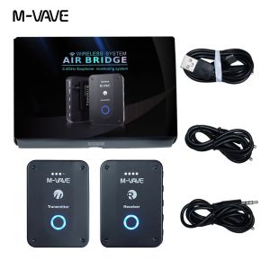 M-VAVE | M-VAVE WP-9 Tai Nghe Không Dây Màn Hình 2.4G Bộ Thu Phát Đàn Guitar Có Thể Sạc Lại Với Chức Năng Điều Khiển Âm Lượng Mono Stereo Chức Năng Tắt Tiếng
