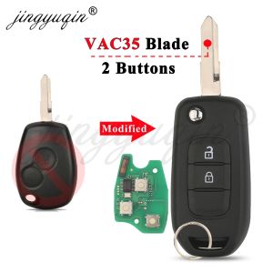 Modified ID46 4A Chip 433MHz Flip Car Remote Key For Renault Logan Master Twingo Clio Kangoo Modus Trafic Dacia Nissan Control