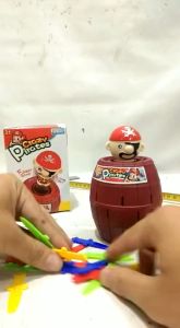 Jackjacktoys Mainan Anak Board Game Jumping Pirate Menusuk Bajak Laut Tong Pirate Family Games Kid Toys