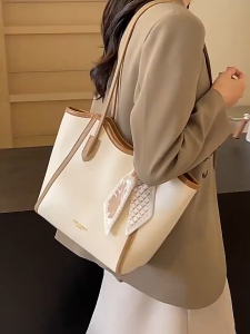 ZYHA Tote Bag Wanita Tas Jinjing Kuliah Kerja Totebag Korea Shoulder Fashion Bag Tas Bahu Totebag