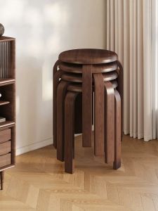 XIANGNANSONG | Thickened Durable Stackable Round Stool