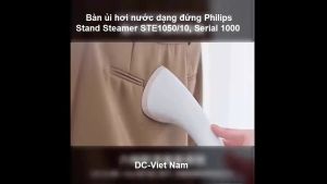 Bàn là hơi nước dạng đứng Philips Stand Steamer STE1050/10 Serial 1000 công suất 1800W - Hàng Nhập Khẩu Bảo Hành 2 Năm