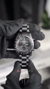 Jam Tangan Pria Seiko Prospex Chronograph SSC917P1 Speedtimer Black Dial Black Stainless Steel Band