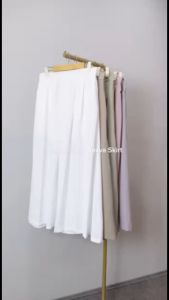 La Lunare - Savva Skirt Rok Wanita A-Line Midi Premium