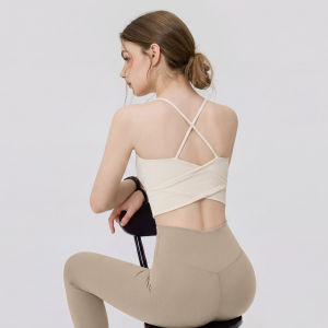 XINLIYA | Sports Bra Padded Training Yoga Top