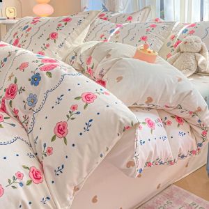 Kiss Dear | Cartoon Style Pure Cotton Bedding Set