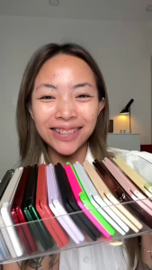 Bảng phấn mắt 16 ô lên màu chuẩn nhũ mịn lấp lánh Qianyan Cheeryep Eyeshadow Palette