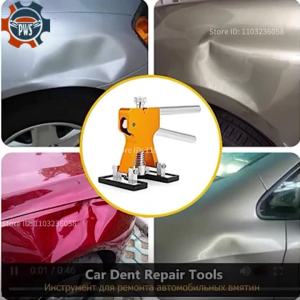 Bộ Dụng Cụ Sửa Chữa Vết Lõm Không Sơn PWS Dụng Cụ Kéo Vết Lõm Thân Xe Ô Tô & Xe Máy Với Dụng Cụ Kéo Cầu Dụng Cụ Loại Bỏ Hư Hỏng Xe Hơi Mới