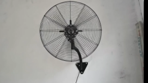 Wall Fan Industrial Electric Fan Heavy Duty High Power Wall Mounted Electric Fan 3 Speed Air Circulation Fan for School Factory Classroom