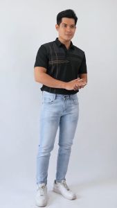 Áo thun nam có cổ polo SỌC TÚI cao cấp KENSTORE89 ATP175