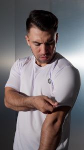 Lockerwear Kaos Lengan Pendek Pria Baju Olahraga Sport Polos Short Sleeve Lari Jogging Running Gym FItness Slim Dry Fit