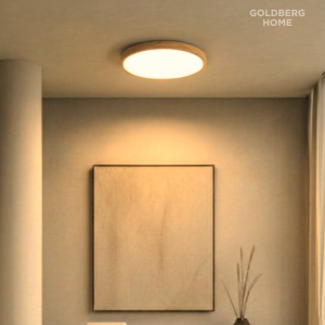 Mozu Beechword 24W 36W 30CM/40CM LED Ceiling Light Daylight 3Tone - Full Wood frame | Goldberg Home