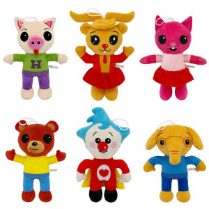 Bandai | 2026 Anime plim Plush Toys Magician Joker Hero Elephant Bear Plushies Dolls Cartoon Plush Toys Growing Together Plush Gift