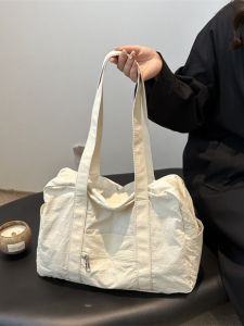 Túi JK Nhật Bản Trống Nhỏ Chống Thấm Nước Bằng Vải Nylon Túi Xách Đa Năng Màu Trơn Tùy Chỉnh Logo Túi Thể Thao Thường Ngày Túi Đeo Vai Đơn