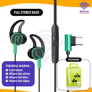 [COD] NANVAN HEADSET EARPHONE HEDSET L GAMING TYPE TIPE C UNIVERSAL SUPER BASS NVN-R6