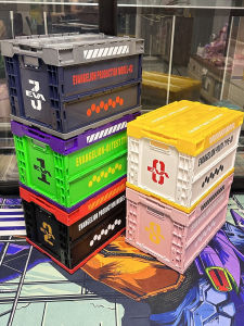 EVA New Century Evangelist Foldable Storage Box Home Organization Box NERV Headquarter Supply Depot Compression Storage Case