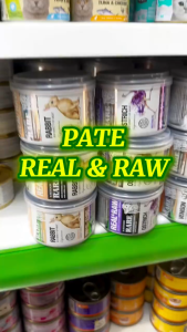 Pate cho mèo Real & Raw cao cấp 4 vị (lon 170g)