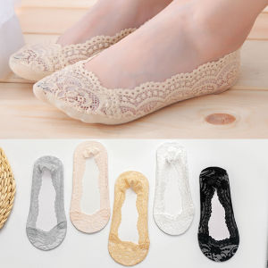 ถุงเท้าหุ้ม 4 ราย ๆ ด้วย ผู้หญิงลาย ลูกไม้ แฟชั่นถุงเท้าล่องหนเรือฤดูร้อน ของ ผู้ชาย