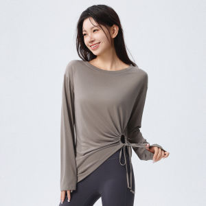 DRUR | Relaxed Fit Yoga Top Long Sleeve T-Shirt