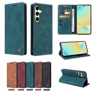szhaiyu | Luxury Leather Wallet Case For Samsung Galaxy S26 S25 S24 S23 S22 S21 Ultra Plus Edge FE With A18 A57 A37 A27 A56 A36 A55 A35