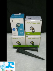 Lampu Taman 7watt dan 5 Watt 220V LED Garden Outdoor 7W Tempel Tancap Spotlight