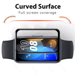 3D Curved Tempered Glass For Huawei Band 8 Smart Watch Anti blue light Screen Protector Film for huawei band8 Glass