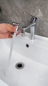 Đầu Nối Vòi Nước Lavabo Thông Minh xoay 1080 độ tiện ích