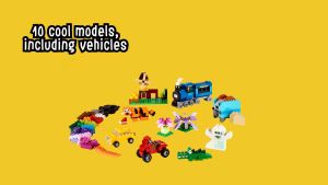LEGO Classic 10696 Medium Creative Brick Box (484 Pieces) Bricks for Kids Creative Kit Building Blocks Creative Kids Construction Toys Building Blocks For Kids Construction Toys Kids Toys Construction Sets Building Toys