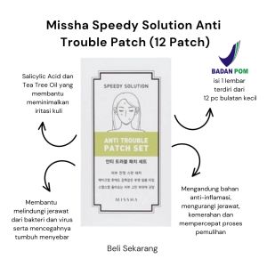 BPOM MISSHA Speedy Solution Anti Trouble Patch