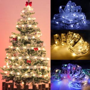 Lowest Price 11~11 4M 40 LED Fairy String Lights Waterproof Copper Wire Ribbon Bows Lights for Party Weddings Holiday Christmas Tree Decorations