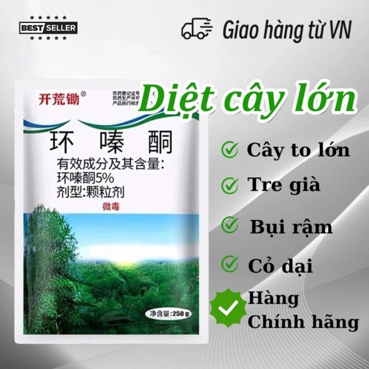 Thuốc Bột Rắc Diệt Cây 🌲🌲 Gỗ Lớn (Bột Rắc Quanh Gốc) Gói To 500g ...