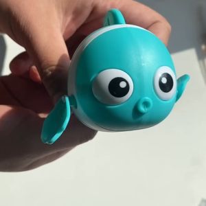 Mumystation Baby Bath Toys Clown Fish Cute SwimmingToys Clockwork Toddler Water Toy