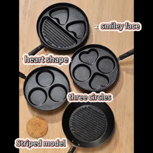 4-in-1/3-in-1 Non stick pan Multifunctional breakfast pot Widen and deepen the pot bottom Egg frying pan