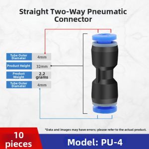 kuicc | Quick Connect Variable Diameter High Pressure 2 Way Air Fitting